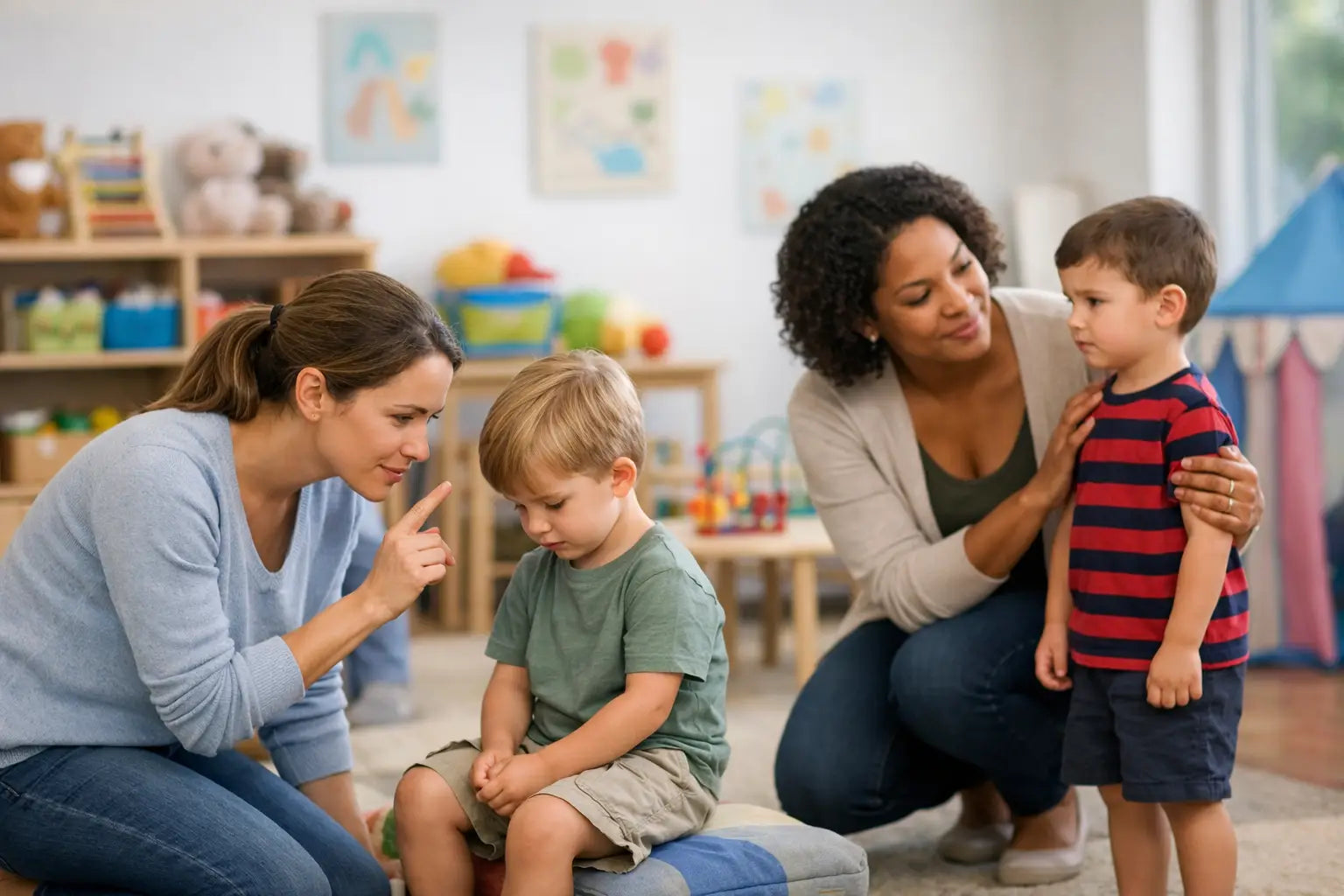 What to Say When Your Toddler Hits Someone
