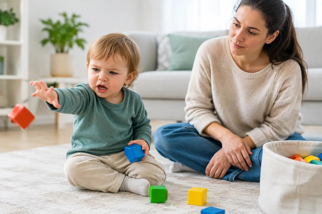 How to Stop a Toddler Throwing Toys Without Yelling