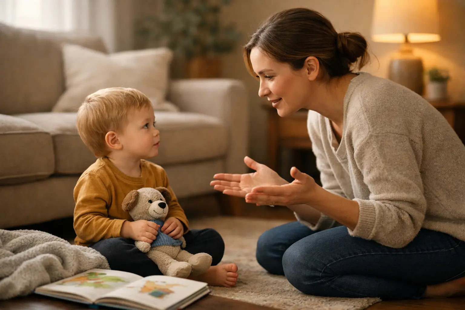 How to Apologize to a Toddler After You Yell